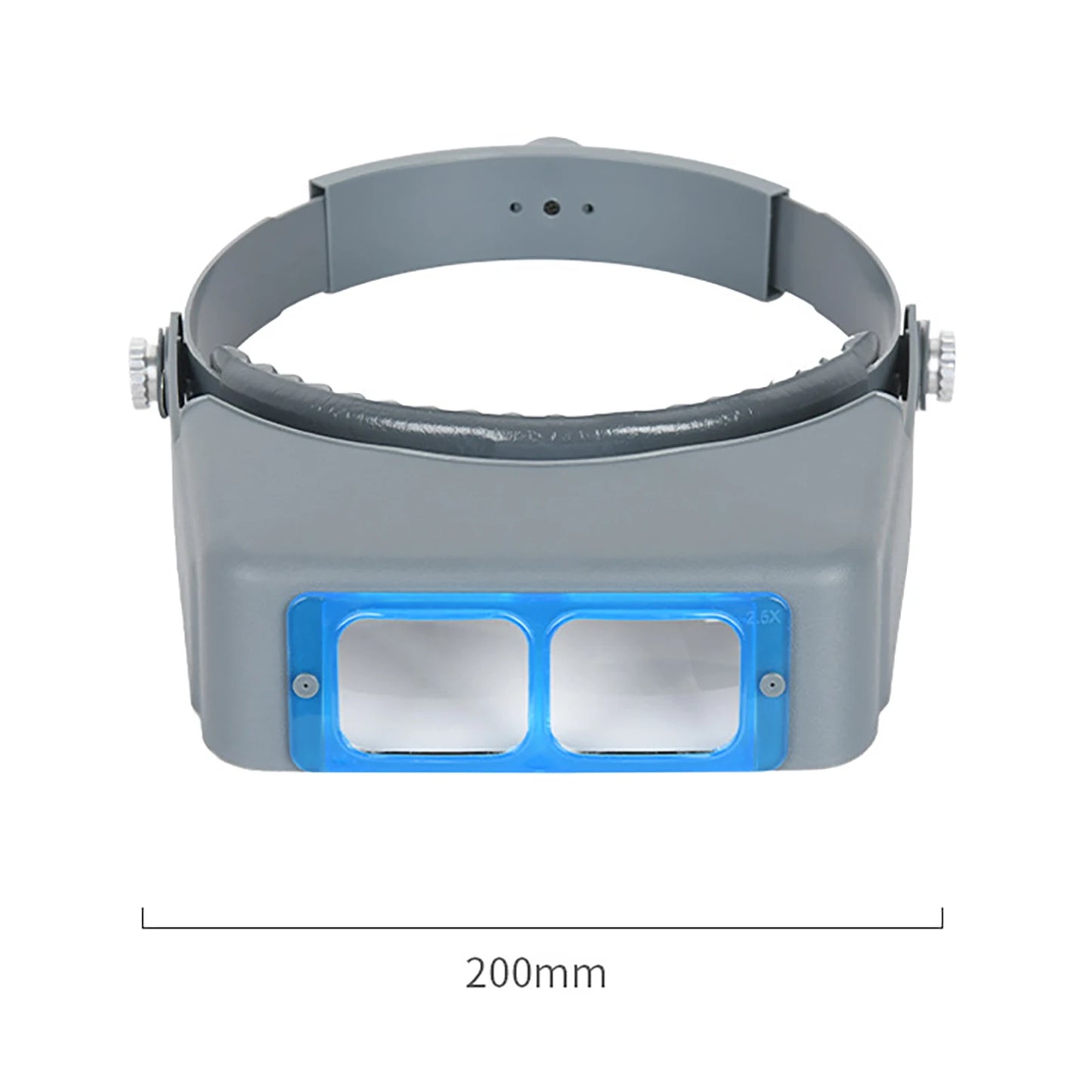 Headband Magnifier With 4 LED Lights 1.5X 2X 2.5X 3.5X