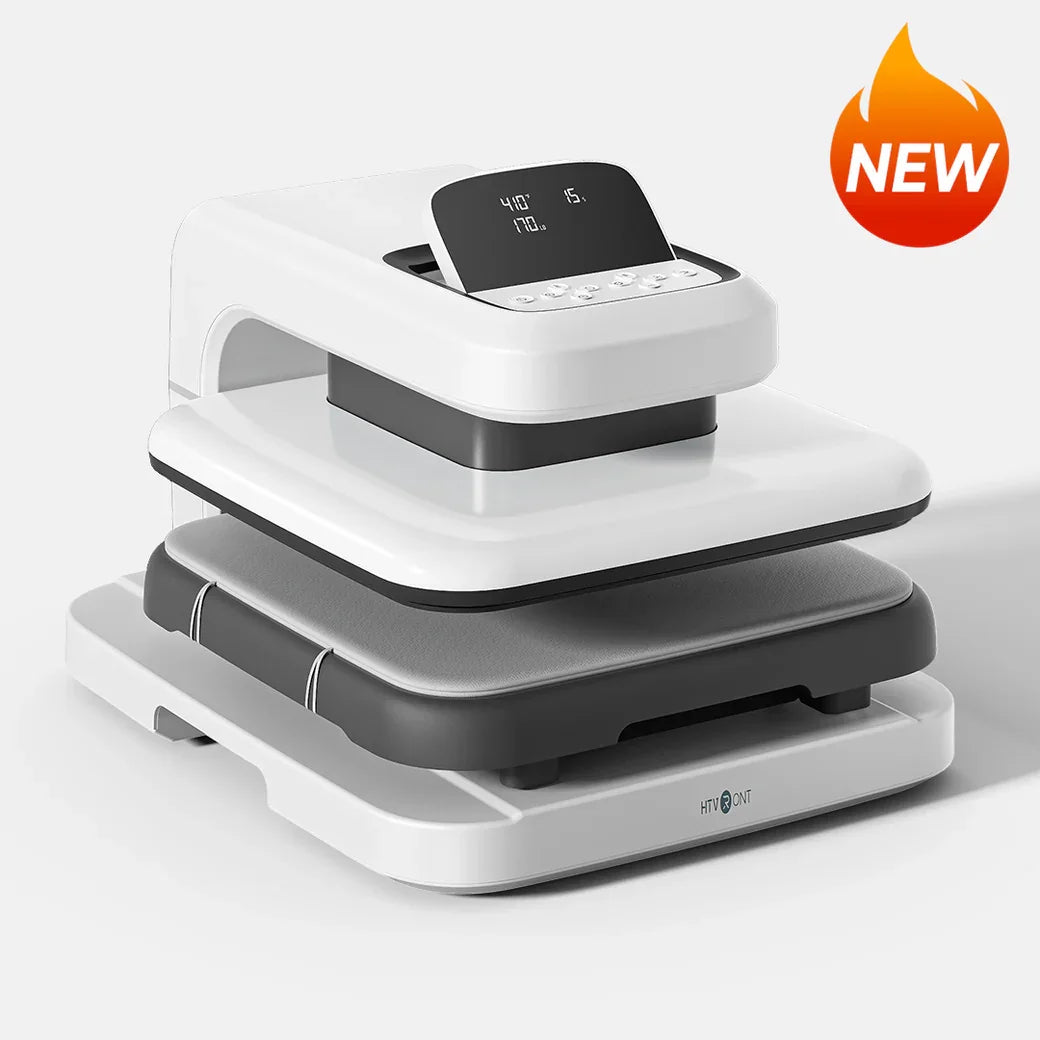 HTVRONT Auto Heat Press 2 Heat Press Machine For TShirts