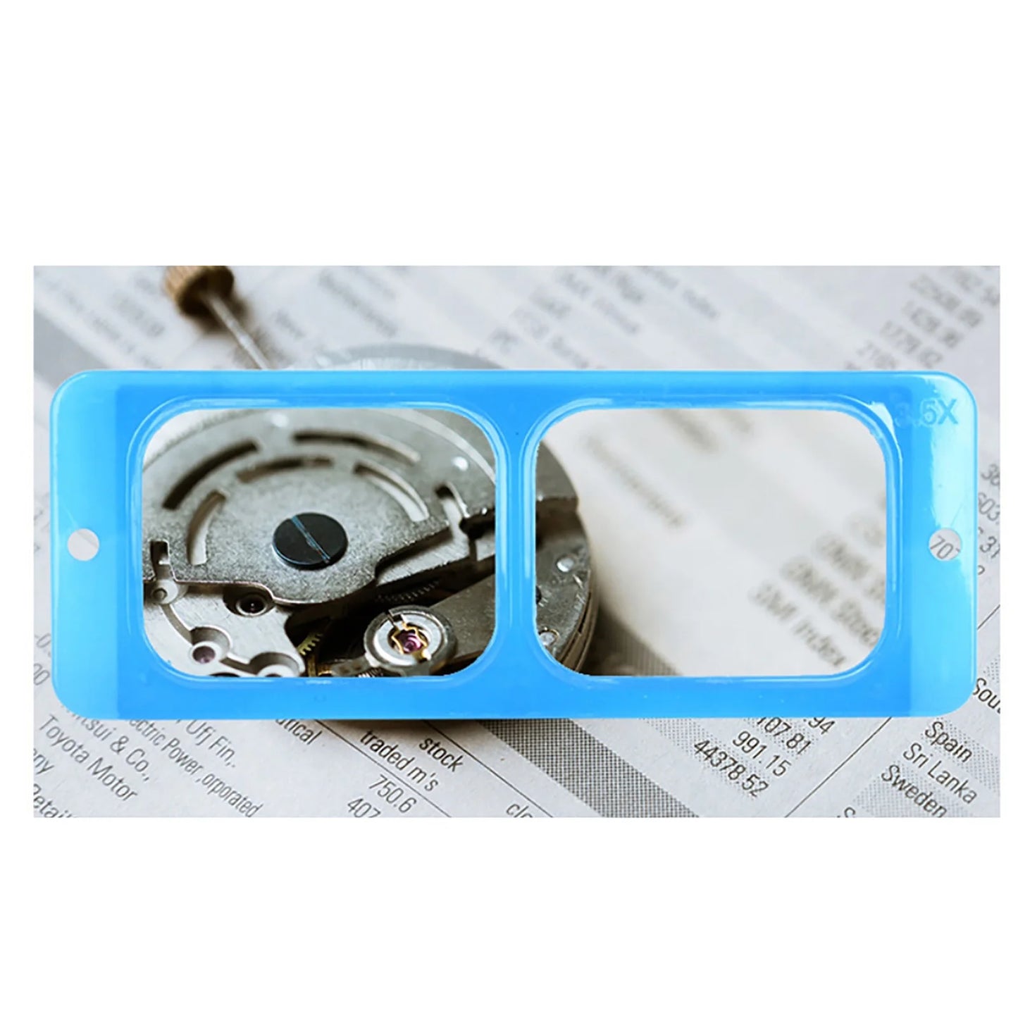 Headband Magnifier With 4 LED Lights 1.5X 2X 2.5X 3.5X