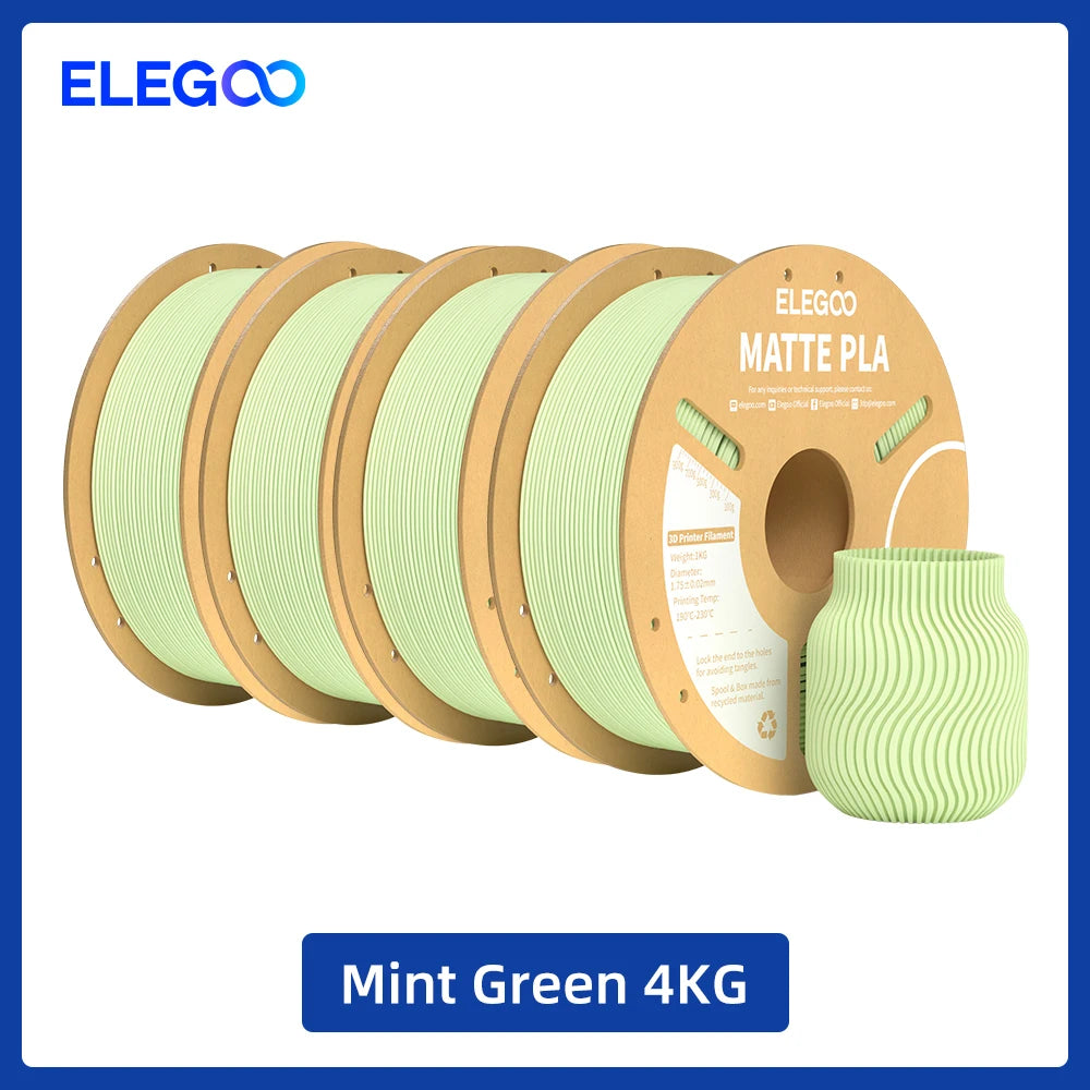 Elegoo PLA Filament For FDM 3D Printing Dimensionally Accurate