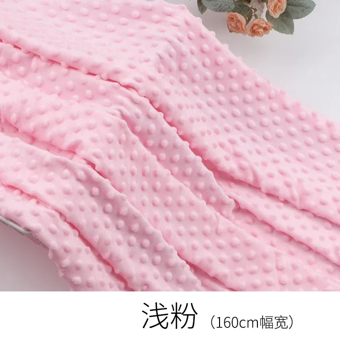 Soft Velvet Plush Fabric For Baby Blankets And DIY Crafts