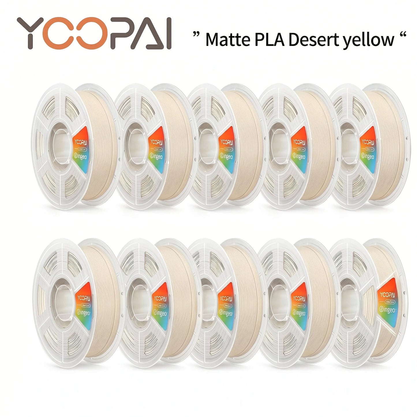Premium Yoopai Matte PLA Filament For Detailed 3D Printing Projects