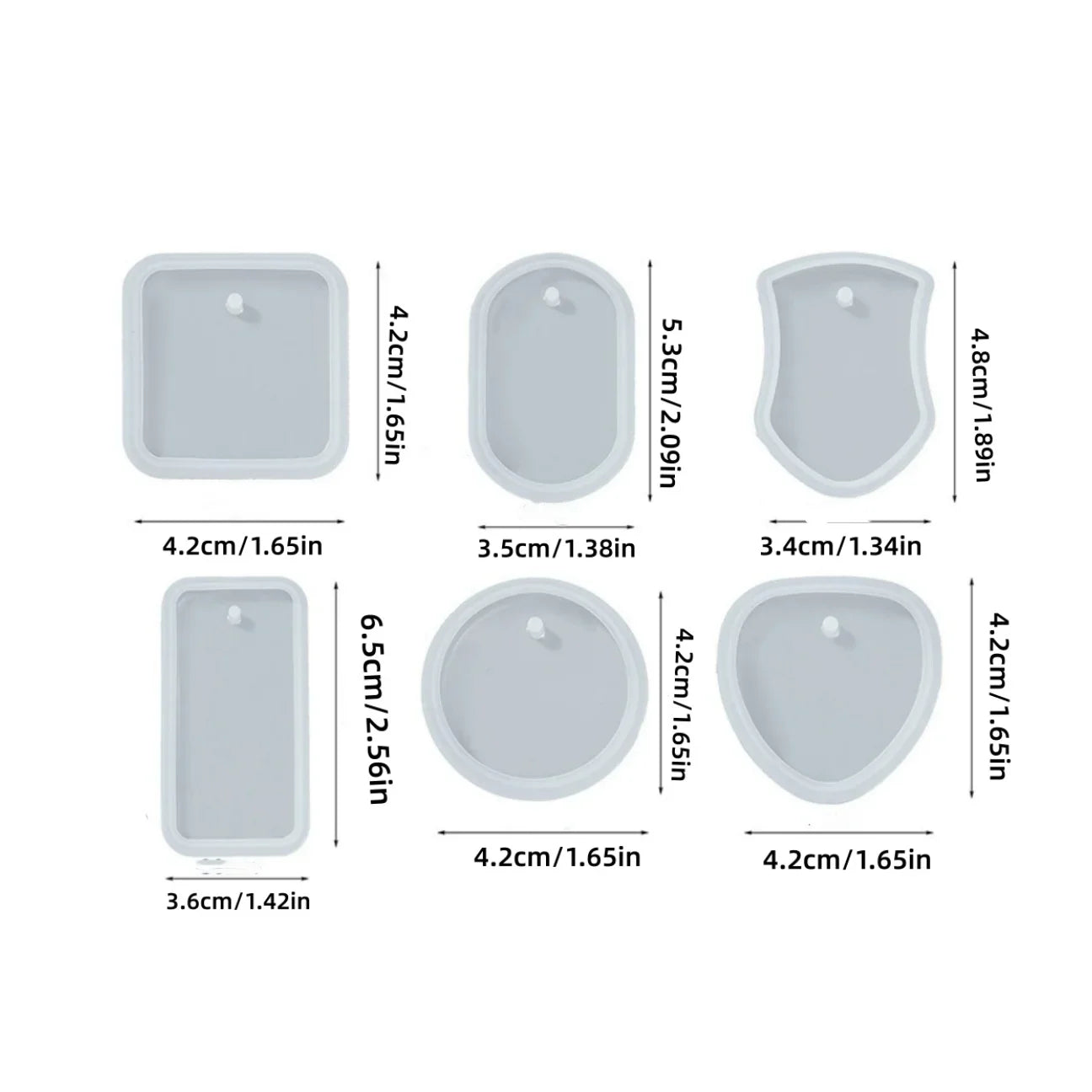 Epoxy Resin Silicone Mold Set For Custom Jewelry Crafting