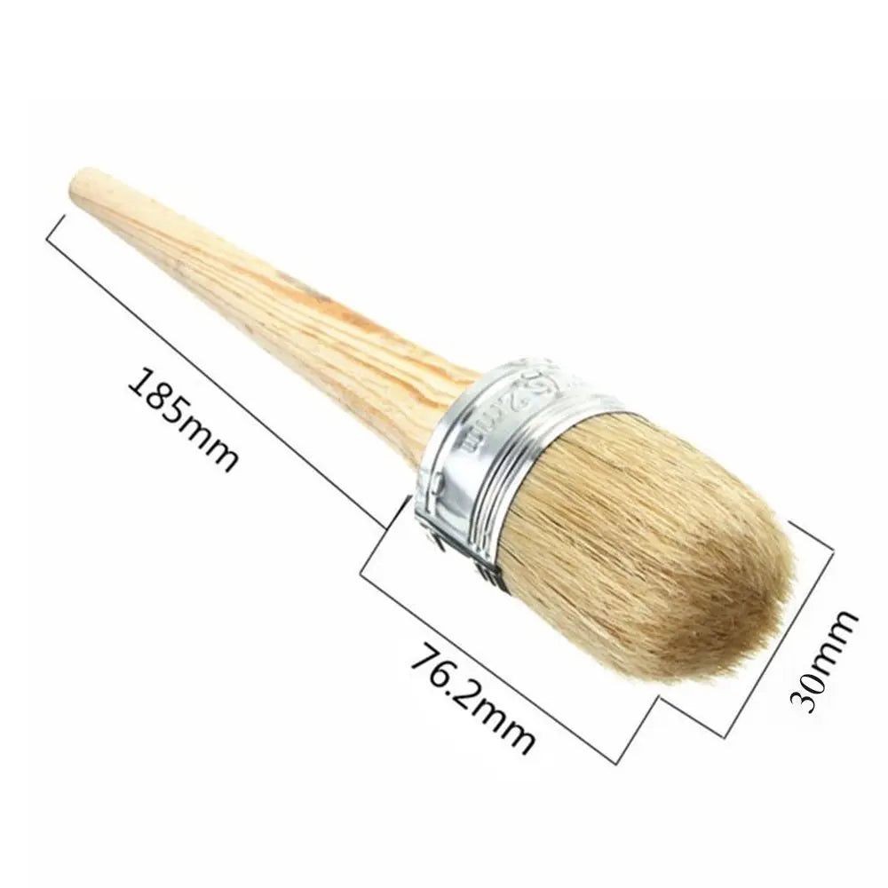 Wooden Handle Watercolor Brush With Bristle Hair For Painting