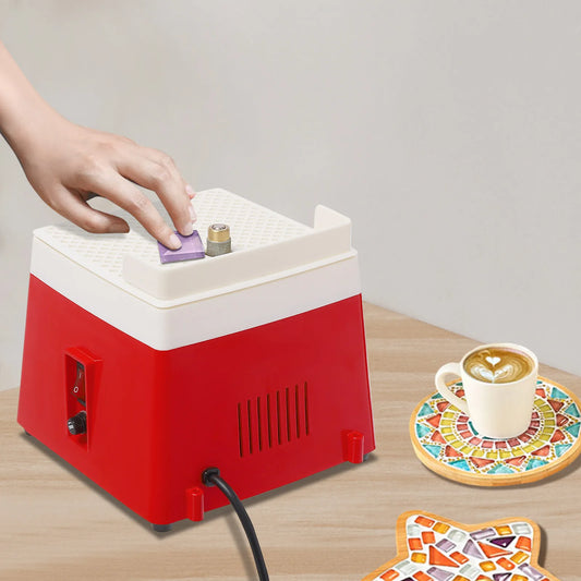 CNCEST Mini Color Grinder Cordless Stained Glass Grinding Tool