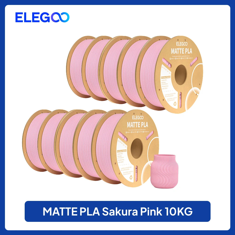 Elegoo PLA Filament For FDM 3D Printing Dimensionally Accurate