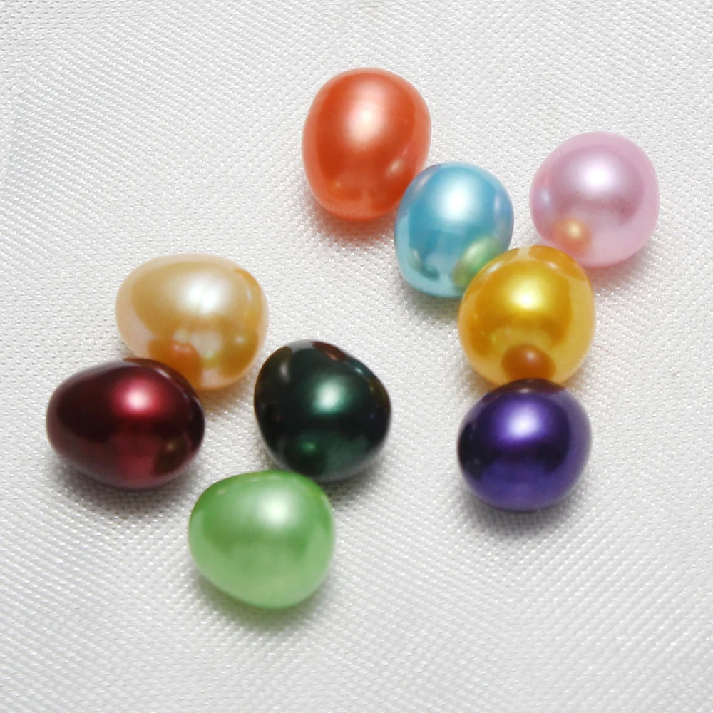 50pcs/Lot High-quality Pearls 7-8MM AA+ Single Pearl Vacuum-pack Oyster Beautiful & Interesting Nature Gifts Cultivate
