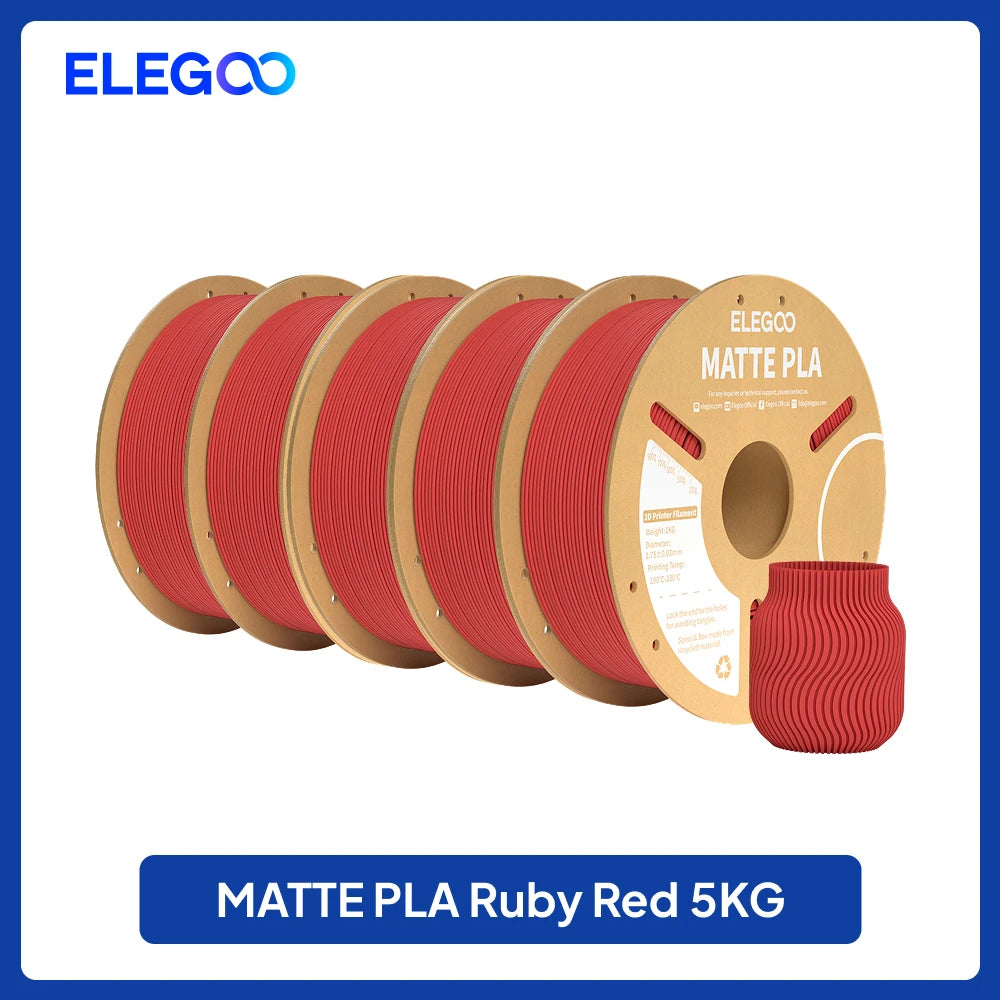 Elegoo PLA Filament For FDM 3D Printing Dimensionally Accurate