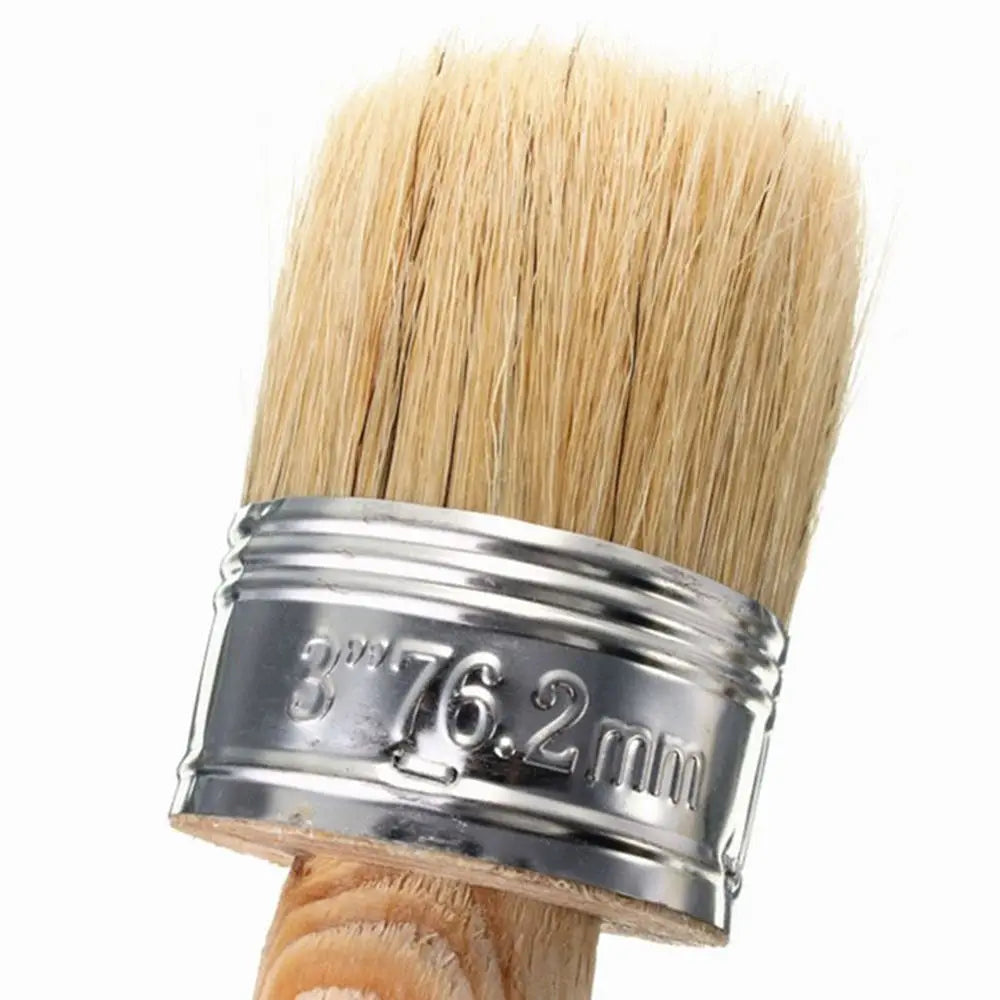 Wooden Handle Watercolor Brush With Bristle Hair For Painting