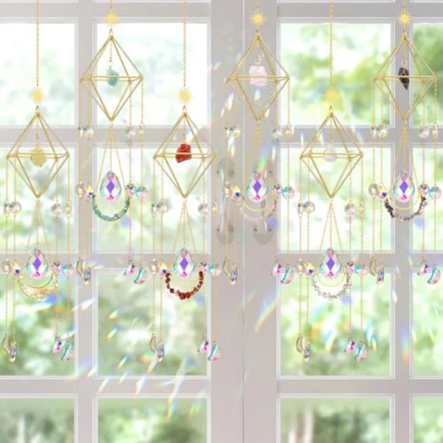Crystal Sun Catcher Craft Kit With Rainbow Pendants