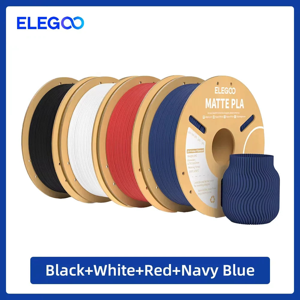 Elegoo PLA Filament For FDM 3D Printing Dimensionally Accurate