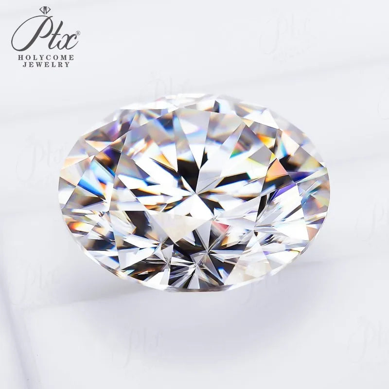 Moissanite Loose Stones 0.1-10ct D White Round Brilliant Cut