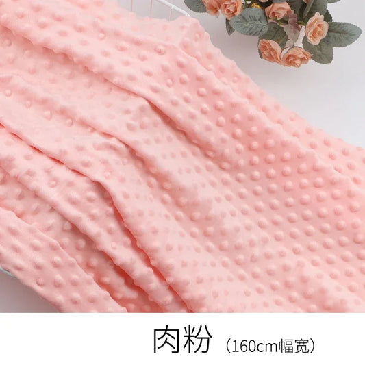 Soft Velvet Plush Fabric For Baby Blankets And DIY Crafts