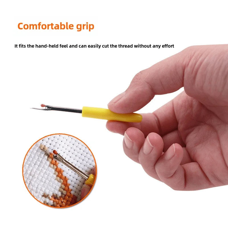 Five Seam Rippers Set For Sewing And Hem Removal Durable