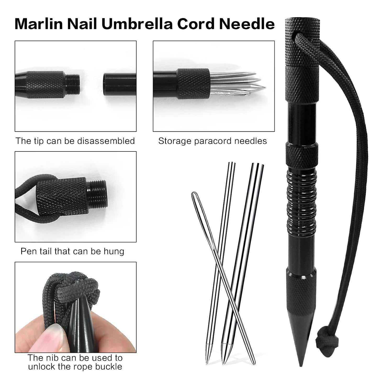 Paracord Jig Kit With Marlin Spike Tool For DIY Bracelets