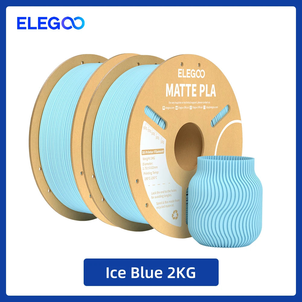 Elegoo PLA Filament For FDM 3D Printing Dimensionally Accurate