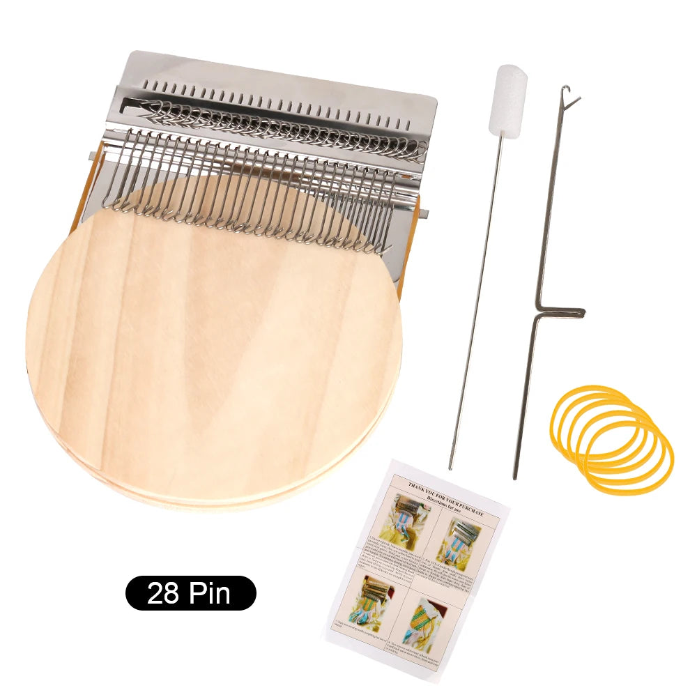 Small Frame Loom For Mending Clothes And Jeans Wooden Weaving Frame
